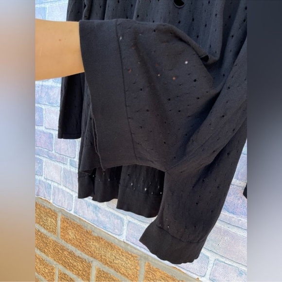 PLANET BY LAUREN G One Size Sweater Holey
Distressed Lightweight Pullover XL - Picture 3 of 8
